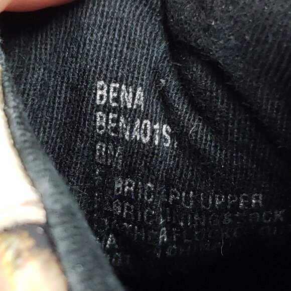 Steve Madden Bema Leopard Print Sneakers Black Gold Womens Size 8 - Picture 9 of 9